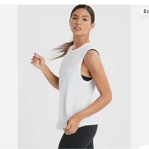 NWT Banana Republic cotton muscle tee